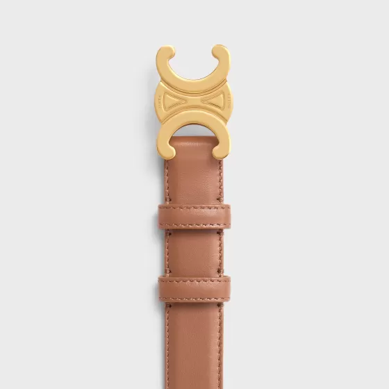 Medium Triomphe Belt In Smooth Calfskin - | ^CELINE Cheap