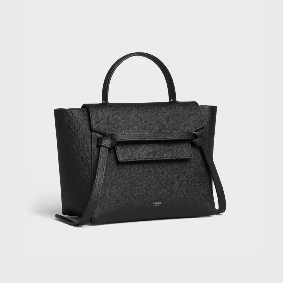 Micro Belt Bag In Grained Calfskin - | ^CELINE New