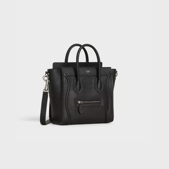 Nano Luggage Bag In Drummed Calfskin - | ^CELINE Clearance