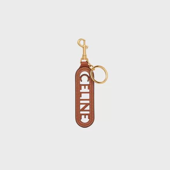 Perforated Keyring Charm In Smooth Calfskin - | ^CELINE Sale