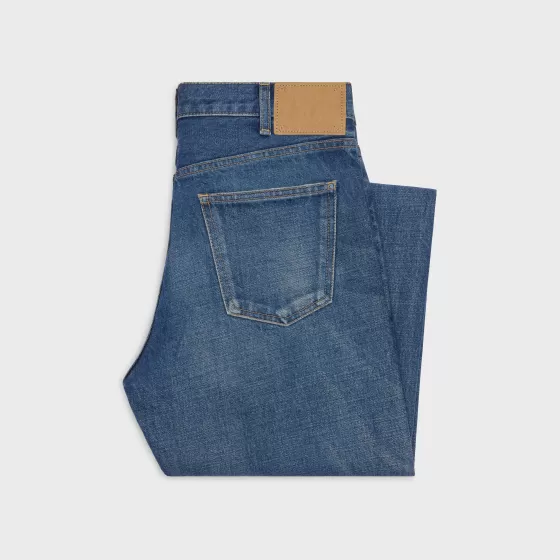 Polly Jeans In Denim - | ^CELINE Sale