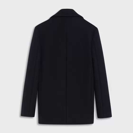 Rectangle Peacoat In Wool - | ^CELINE Discount