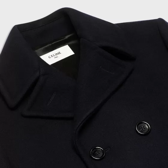 Rectangle Peacoat In Wool - | ^CELINE Discount