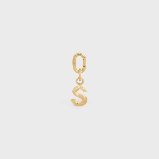 S Charm In Brass - | ^CELINE Outlet