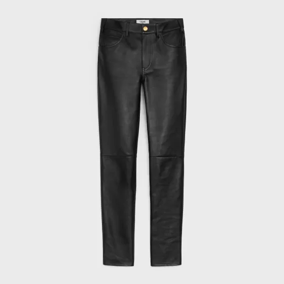 Second Skin Jeans In Soft Lambskin - | ^CELINE Cheap