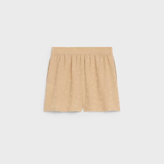 Shorts In Shiny Matte Silk - | ^CELINE Best