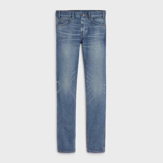 Skinny Jeans In Denim - | ^CELINE Flash Sale