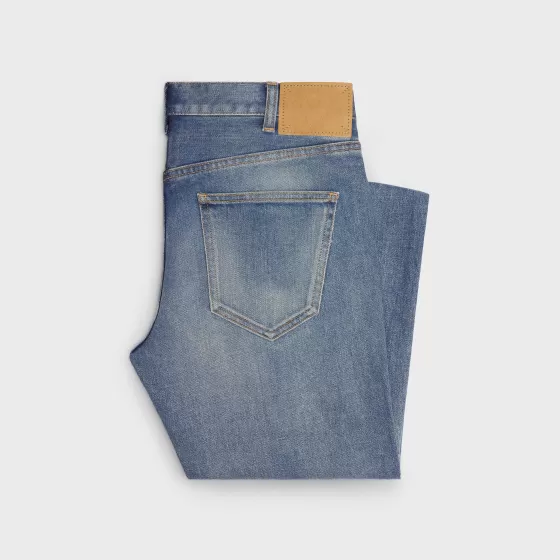 Skinny Jeans In Denim - | ^CELINE Flash Sale