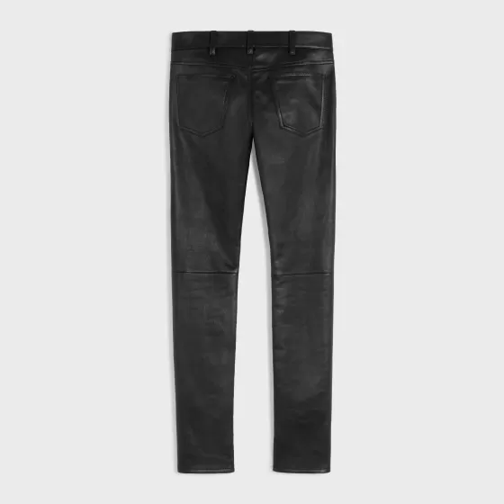 Skinny Jeans In Stretch Lambskin - | ^CELINE Store