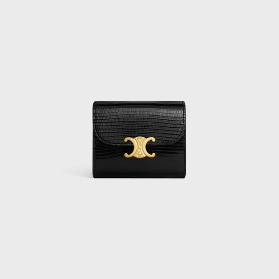 Small Wallet Triomphe In Lizard - | ^CELINE Best Sale