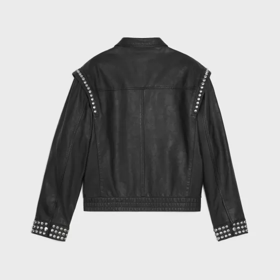 Studs Jacket In Calfskin - | ^CELINE Cheap