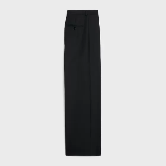 Taillat Pants In Wool Gabardine And Mohair - | ^CELINE Flash Sale