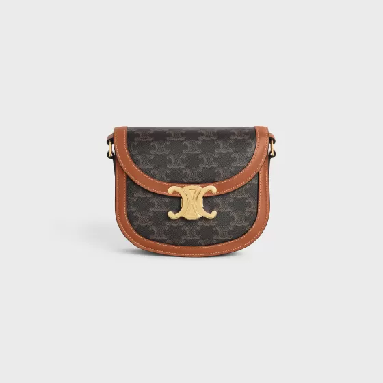 Teen Besace Triomphe In Triomphe Canvas And Calfskin - | ^CELINE Best