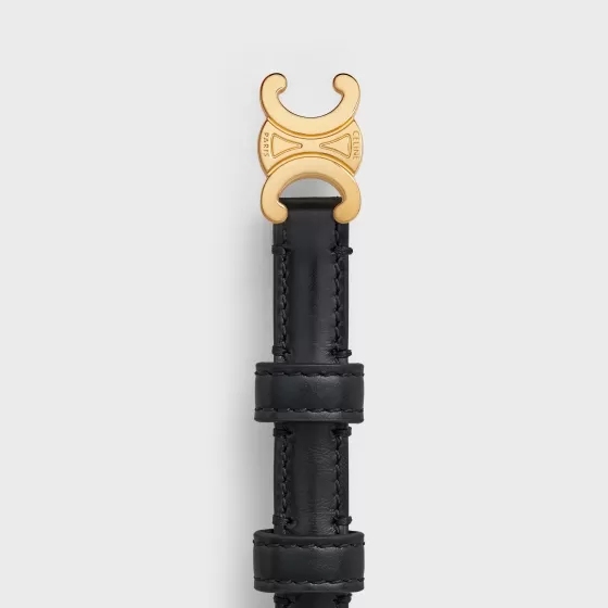 Teen Triomphe Belt In Taurillon Leather - | ^CELINE Shop