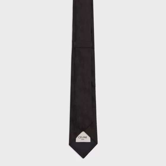 Tie In Silk Jacquard - | ^CELINE Store