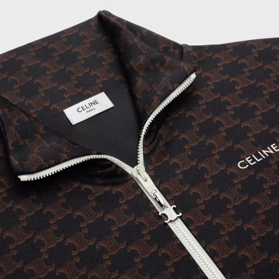 Tracksuit Jacket In Monogram Jersey - | ^CELINE Shop