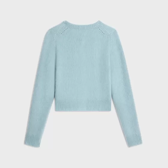 Triomphe Cardigan In Cashmere And Silk - | ^CELINE Shop