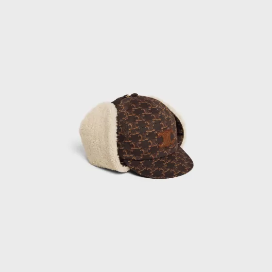 Triomphe Chapka Hat In Monogram Cotton - | ^CELINE Cheap