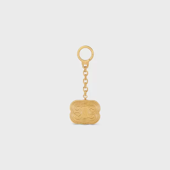 Triomphe Helix Charm In Brass - | ^CELINE Flash Sale