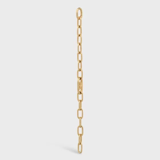 Triomphe Link Bracelet In Brass With Finish - | ^CELINE Shop