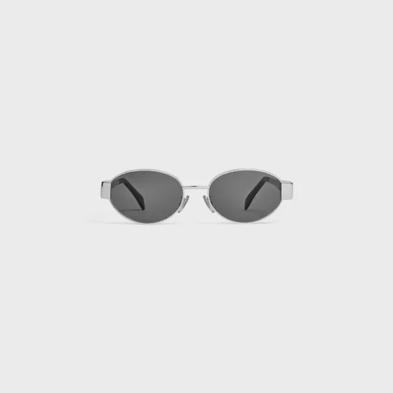 Triomphe Metal 01 Sunglasses In Metal - | ^CELINE Store