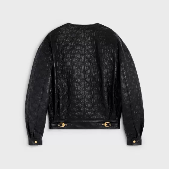 Triomphe Quilted Jacket In Lambskin - | ^CELINE New