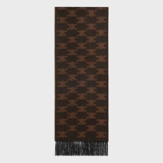 Triomphe Scarf In Cashmere - | ^CELINE Discount