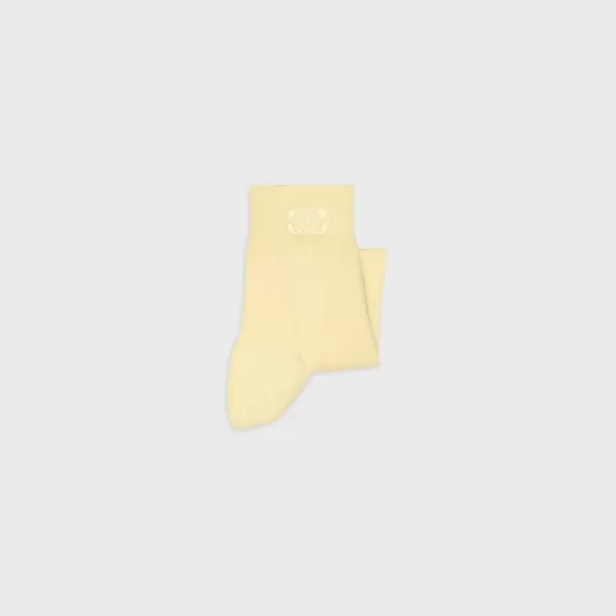 Triomphe Socks In Cotton - | ^CELINE Cheap