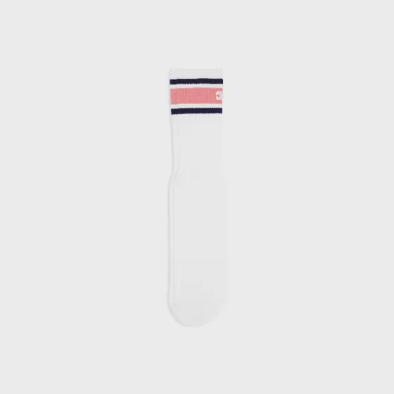 Triomphe Socks In Striped Cotton - | ^CELINE Online