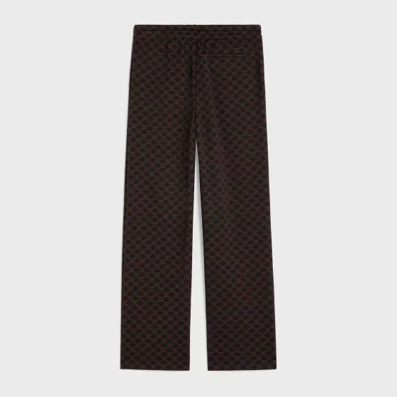 Triomphe Track Pants In Monogram Jersey - | ^CELINE New