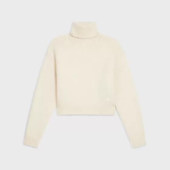 Triomphe Turtleneck Sweater In Alpaca Wool - | ^CELINE Discount