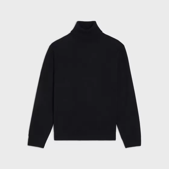 Turtleneck Sweater In Heritage Cashmere - | ^CELINE Flash Sale