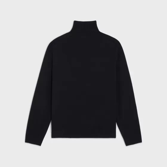 Turtleneck Sweater In Heritage Cashmere - | ^CELINE Flash Sale